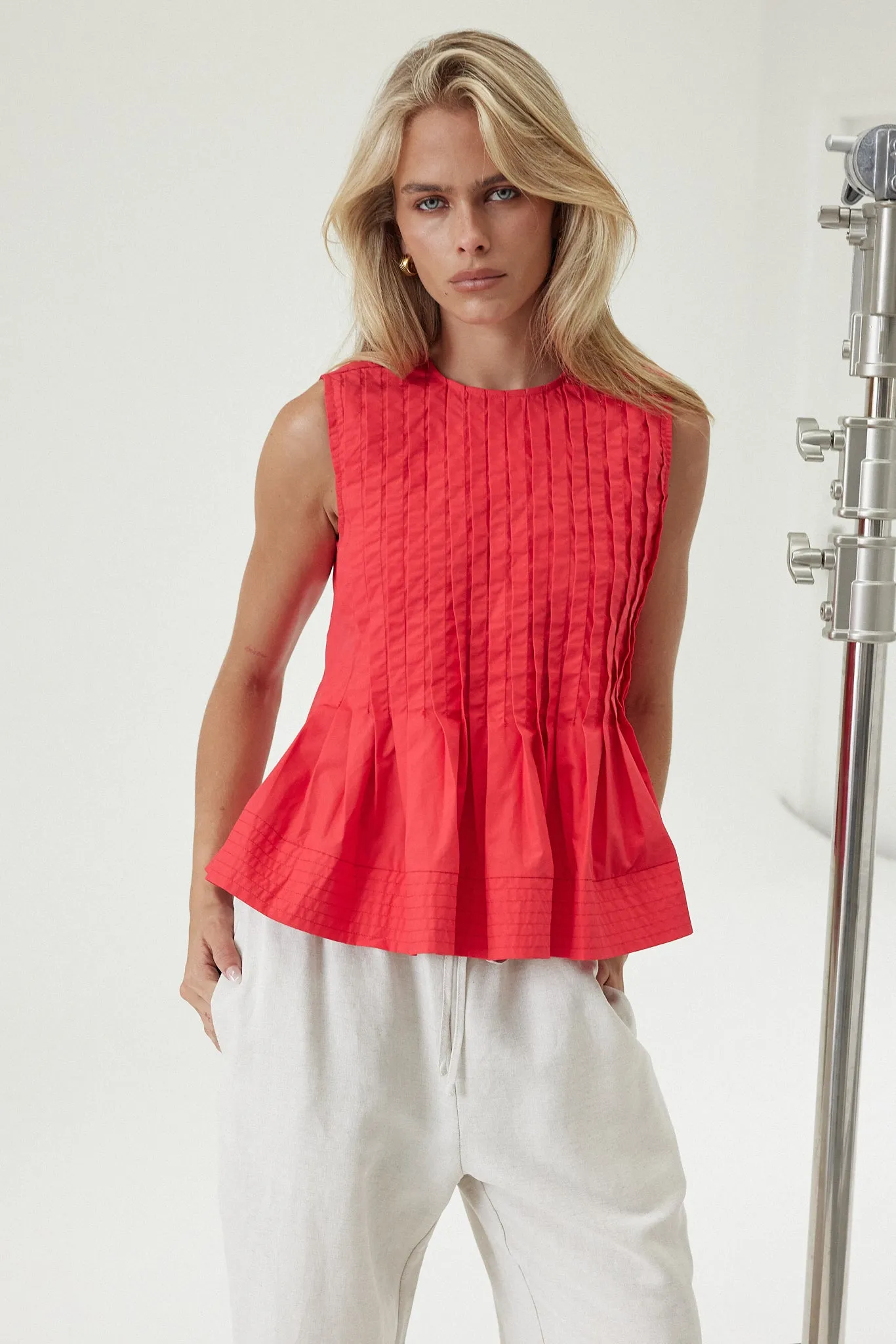 Kai Top (Red) sold by Runway Scout product image thumbnail 3