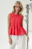 Kai Top (Red) sold by Runway Scout