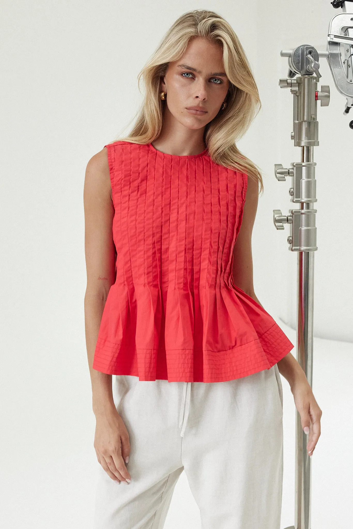 Kai Top (Red) sold by Runway Scout product image thumbnail 4