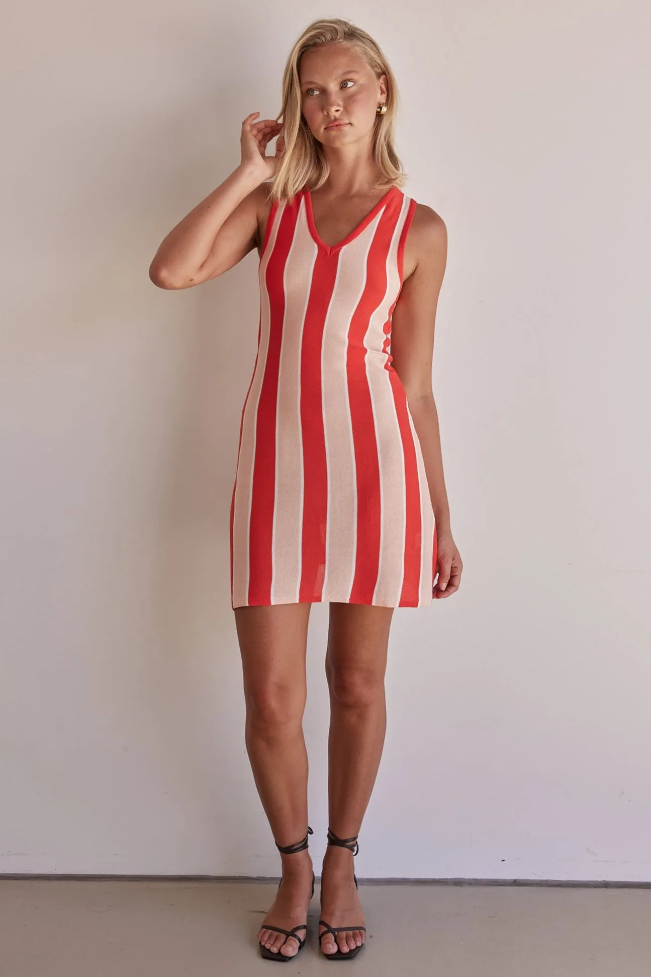 Vince Mini Dress (Red) sold by Runway Scout product image thumbnail 2