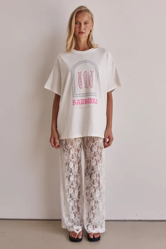 Lacau Pant (White) sold by Runway Scout