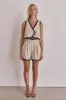 Hailey Vest (Beige) sold by Runway Scout