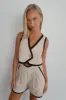 Hailey Vest (Beige) sold by Runway Scout