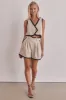 Hailey Vest (Beige) sold by Runway Scout