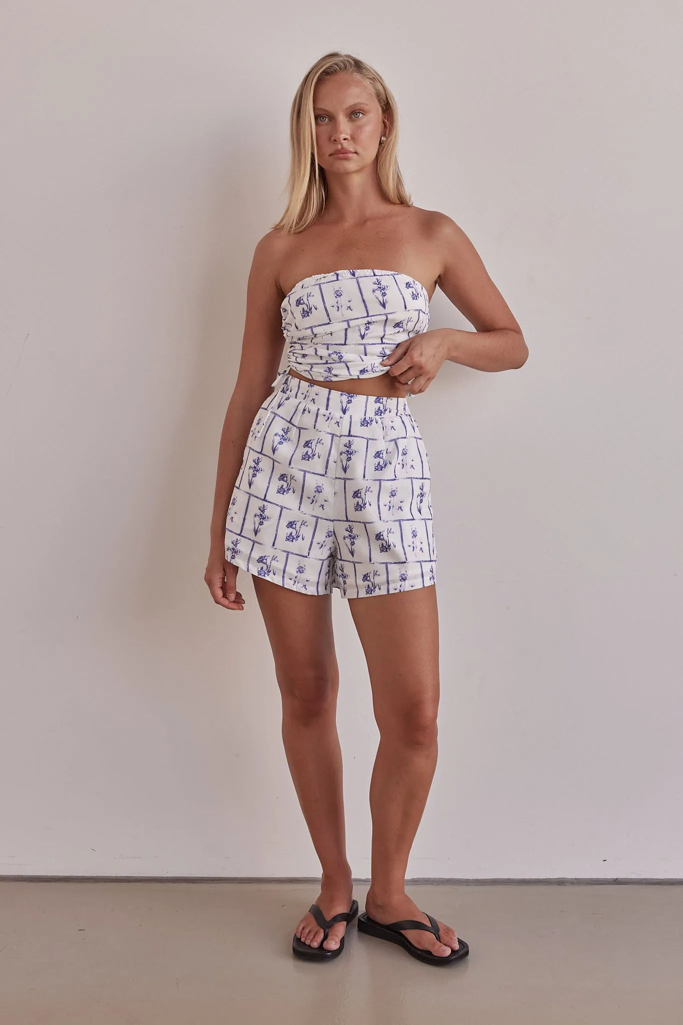 Diego Shorts (White) sold by Runway Scout product image thumbnail 2