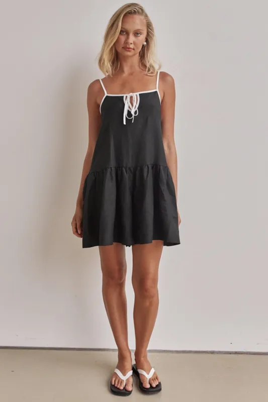 Monica Playsuit (Black) sold by Runway Scout