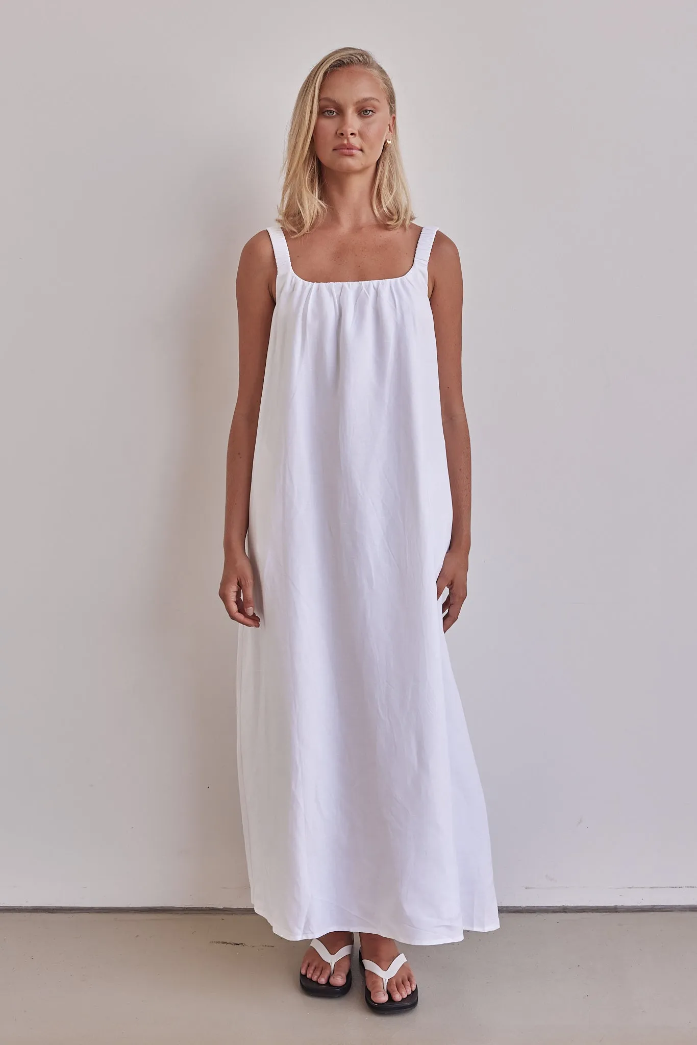 Vicki Maxi Dress (White) sold by Runway Scout product image thumbnail 4