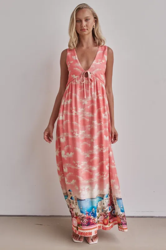 Trinity Maxi Dress (Pink) sold by Runway Scout