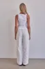 Carlotta Pant (White) sold by Runway Scout