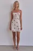 Rosa Mini Dress (Beige) sold by Runway Scout