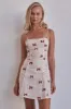 Rosa Mini Dress (Beige) sold by Runway Scout
