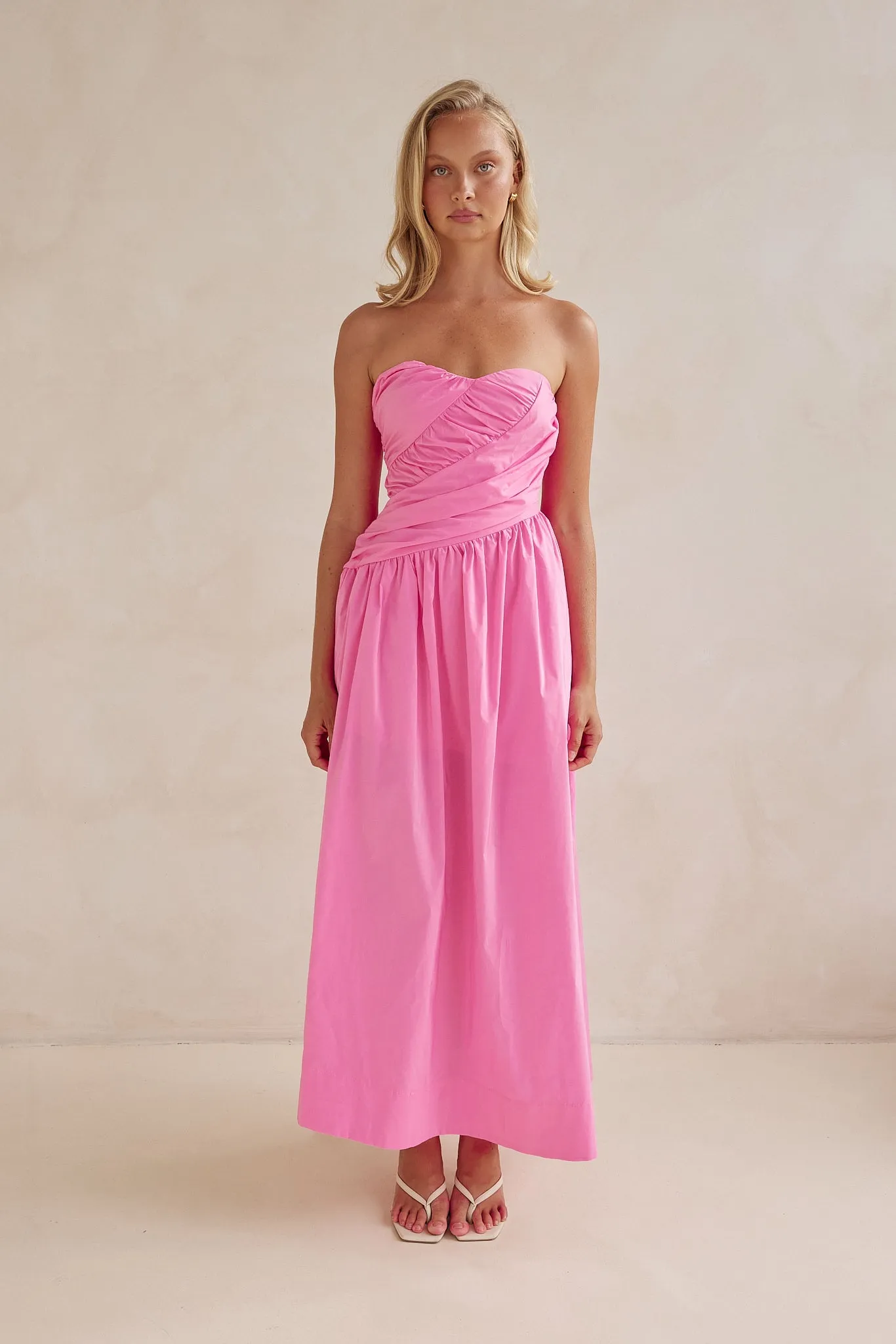 Elyse Maxi Dress (Pink) sold by Runway Scout product image thumbnail 4