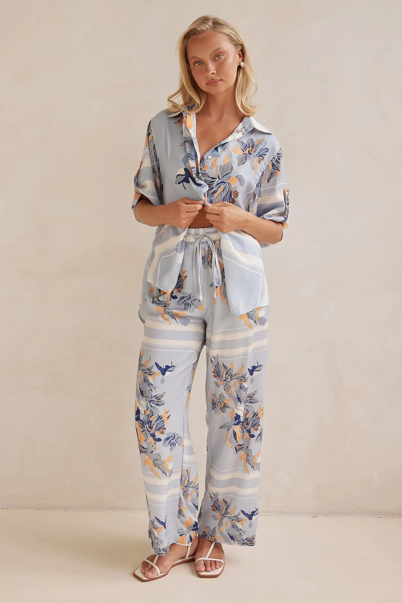 Aria Pants (Blue) sold by Runway Scout product image thumbnail 2