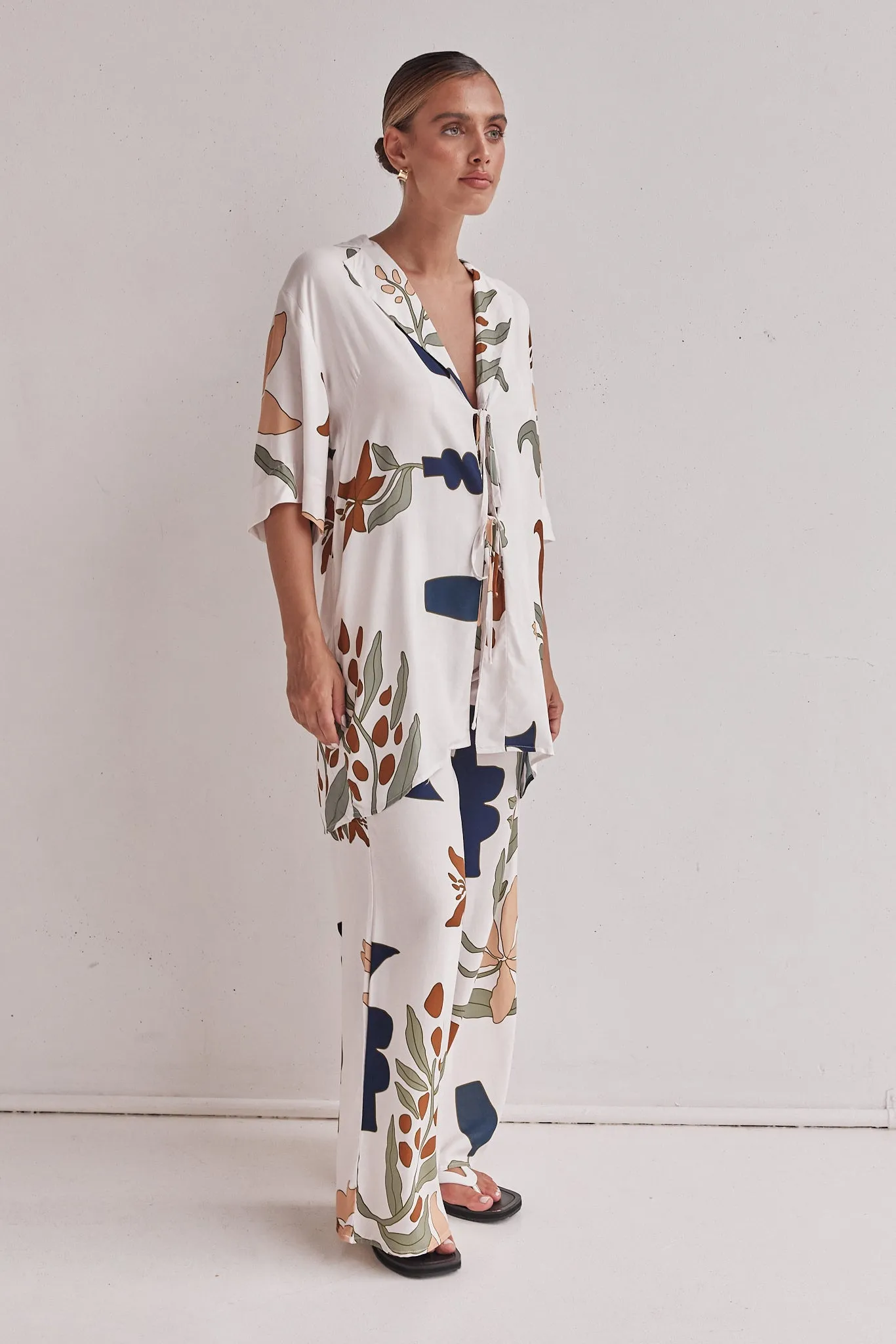 Olive Pant (White) sold by Runway Scout product image thumbnail 3