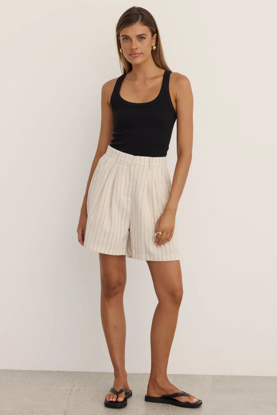 Sara Short (Beige) sold by Runway Scout product image thumbnail 4