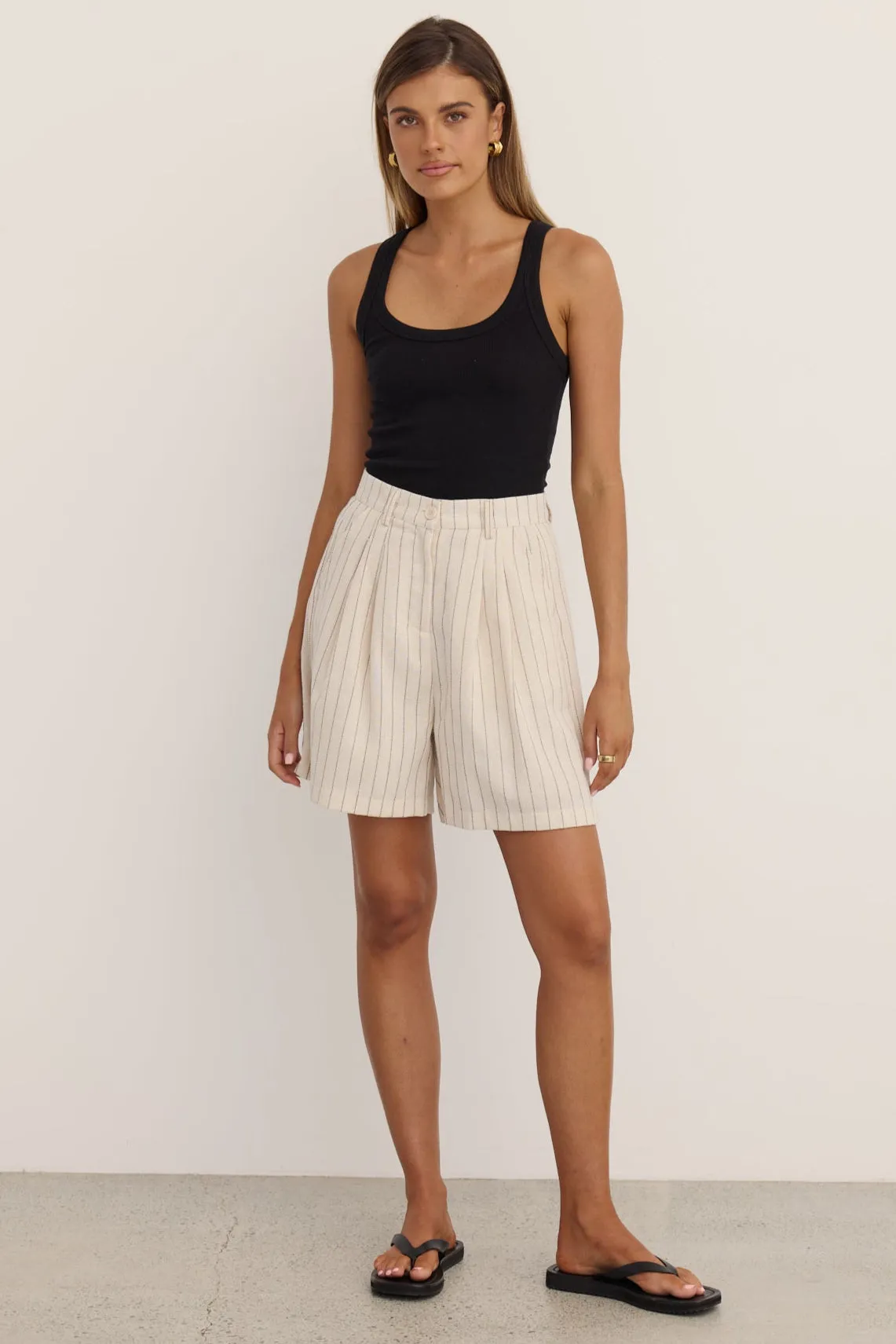 Sara Short (Beige) sold by Runway Scout product image thumbnail 2
