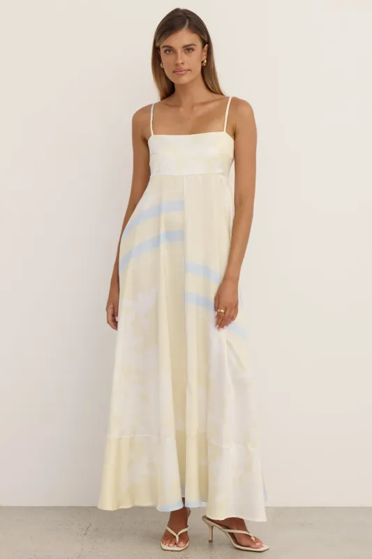 Atlas Maxi Dress (Yellow) sold by Runway Scout