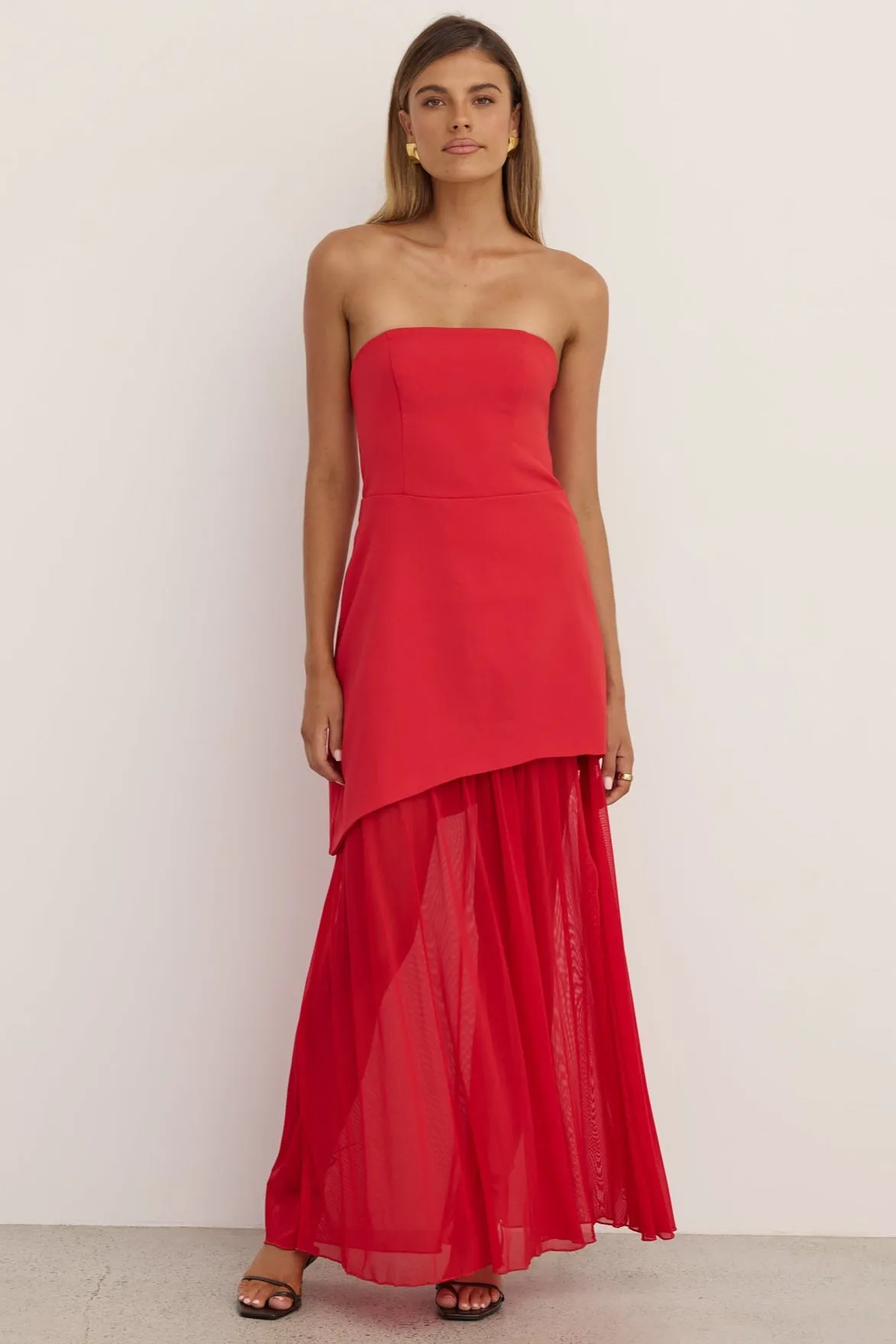 Juliana Maxi Dress (Red) sold by Runway Scout product image thumbnail 2
