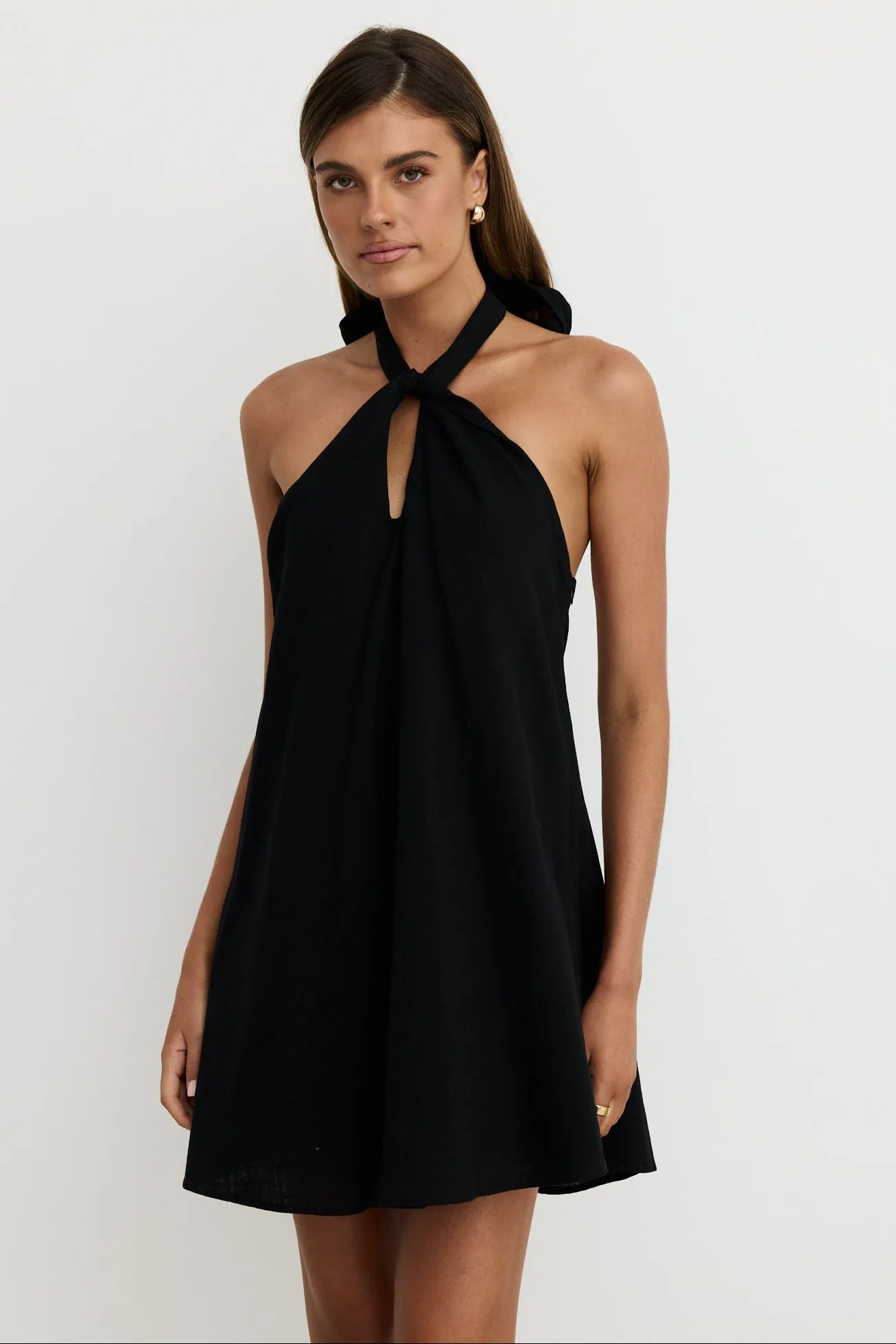 Reese Mini Dress (Black) sold by Runway Scout