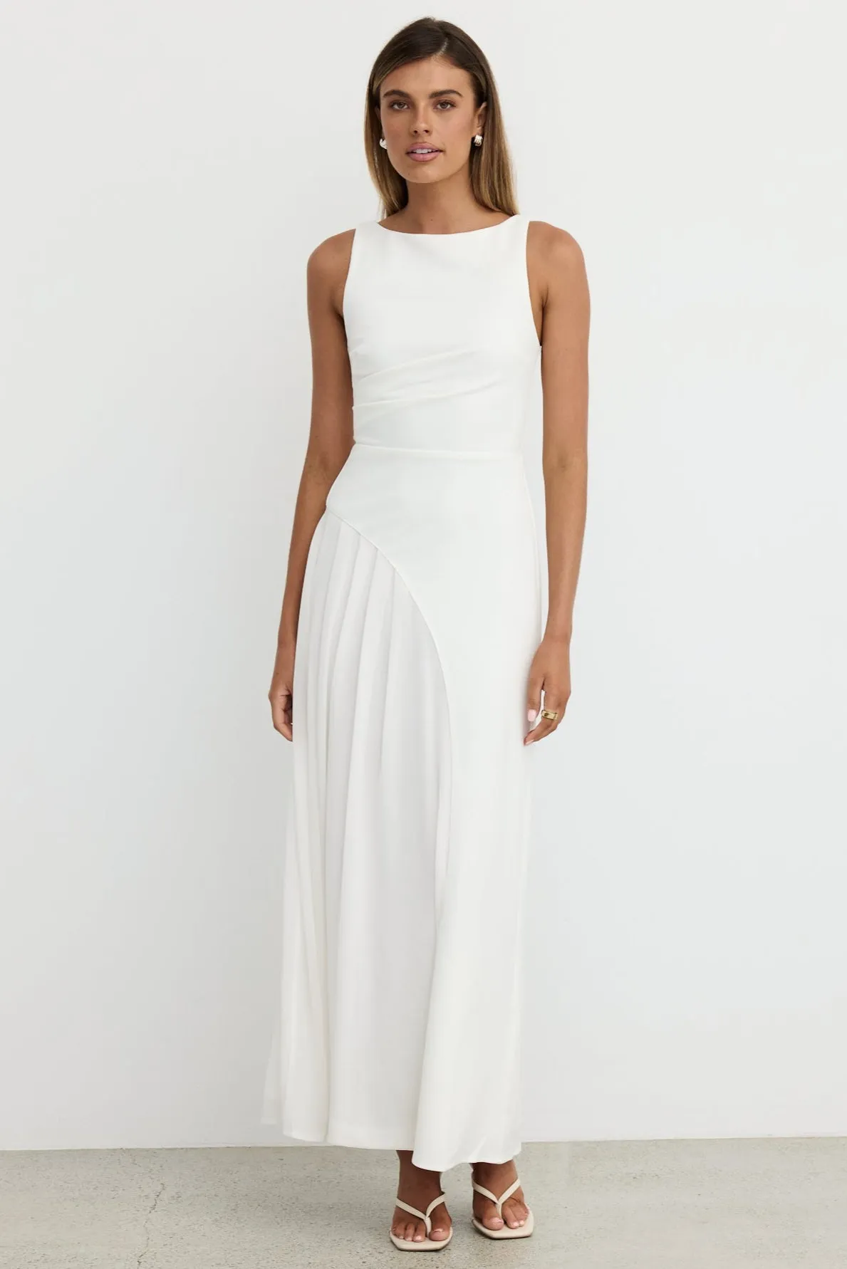 Isabelle Maxi Dress (White) sold by Runway Scout product image thumbnail 2