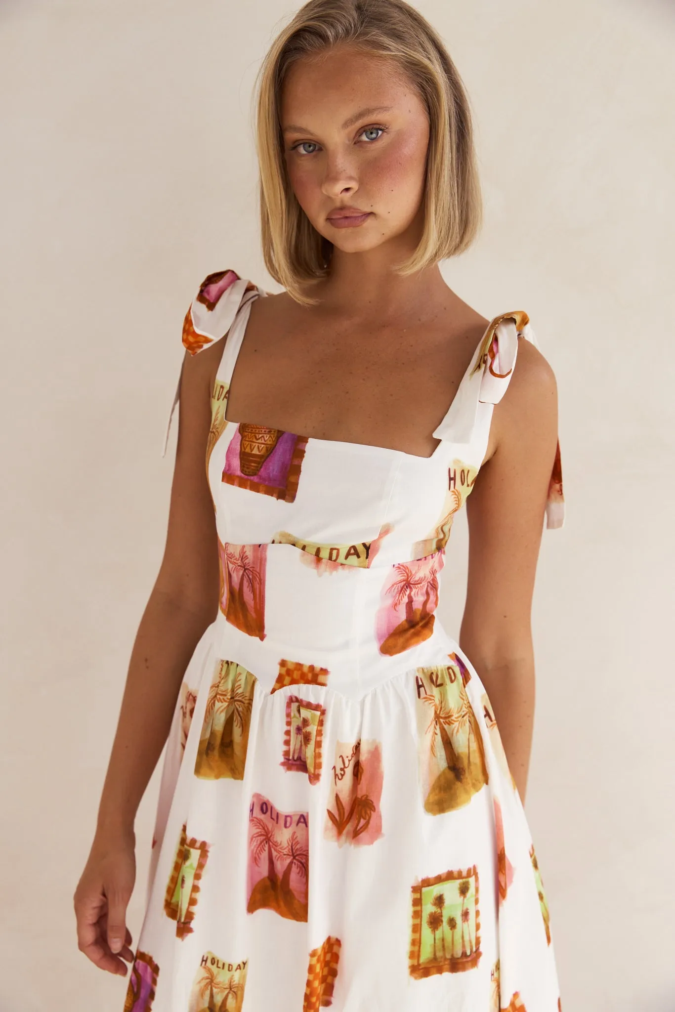 Valeria Maxi Dress (White) sold by Runway Scout product image thumbnail 2