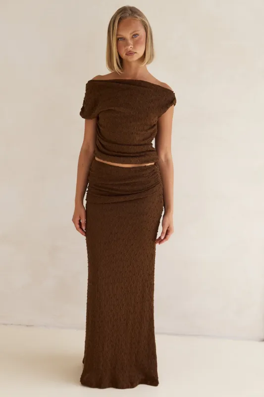 Pamela Set (Chocolate) sold by Runway Scout