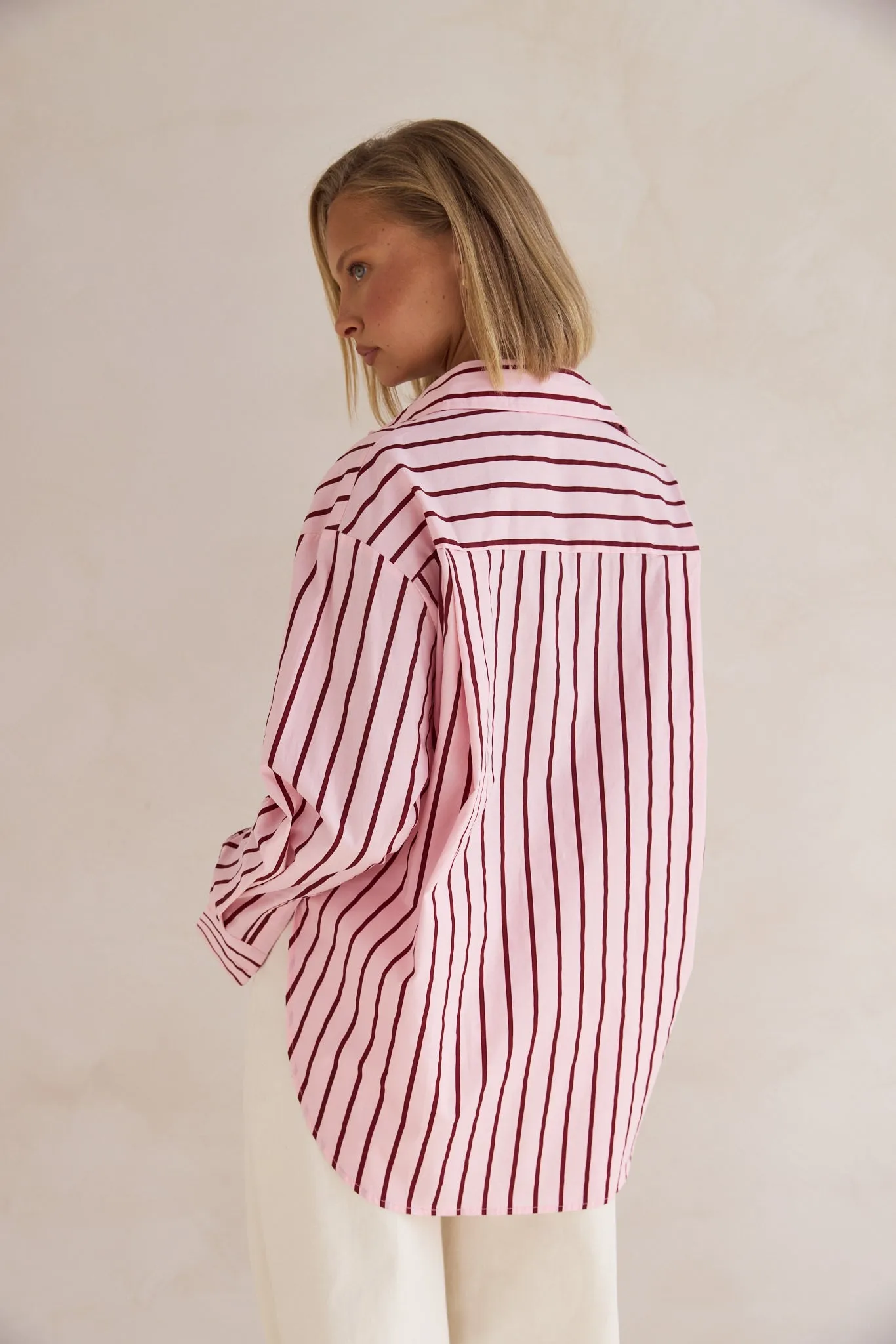 Athena Shirt (Pink) sold by Runway Scout product image thumbnail 5