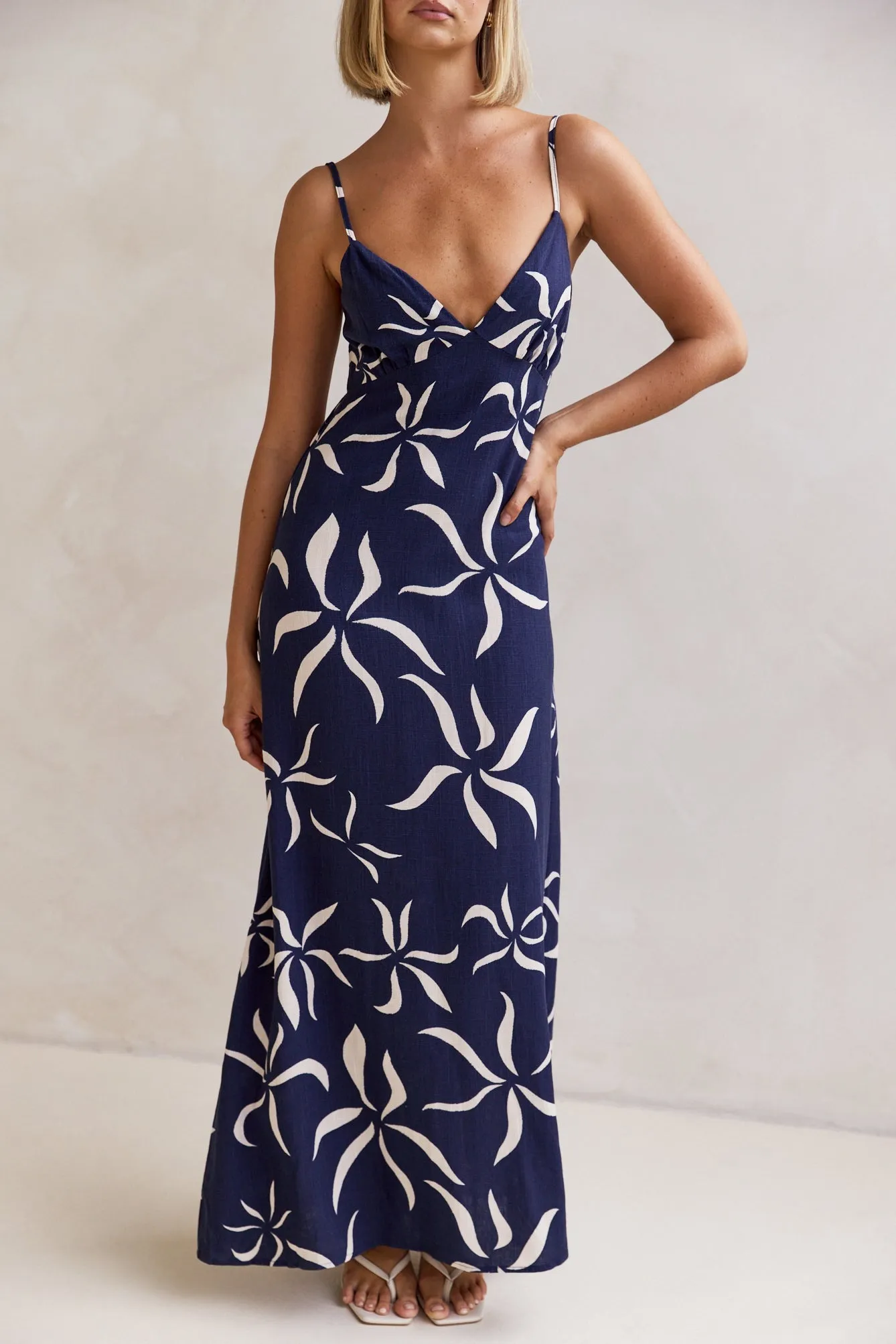Ayana Maxi Dress (Navy) sold by Runway Scout product image thumbnail 2