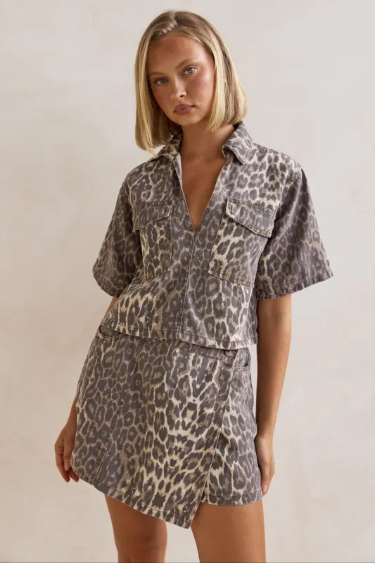 Romilda Set (Leopard) sold by Runway Scout