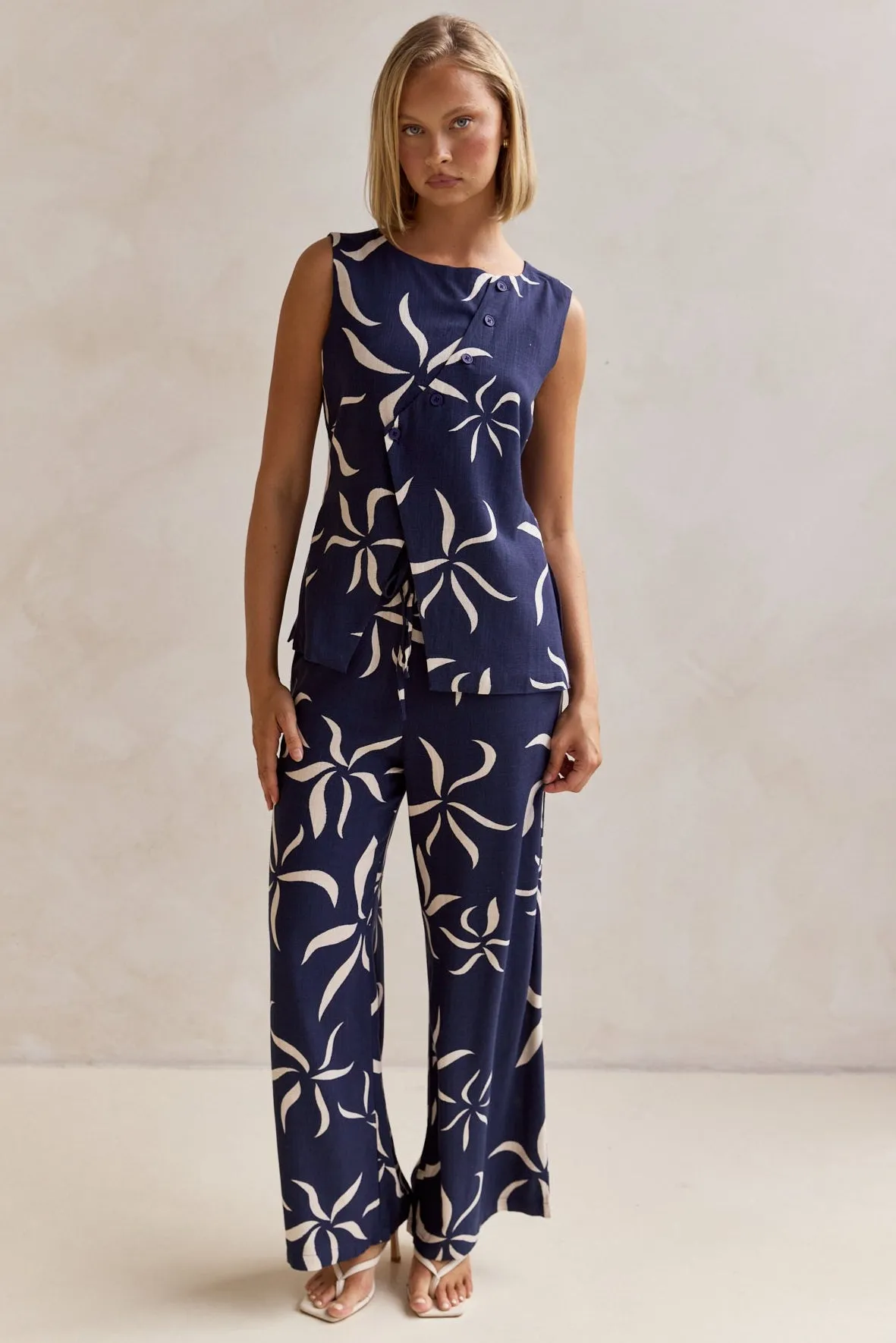 Ayana Vest (Navy) sold by Runway Scout product image thumbnail 3