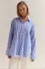 Zoe Shirt (Blue) sold by Runway Scout