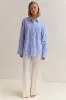 Zoe Shirt (Blue) sold by Runway Scout