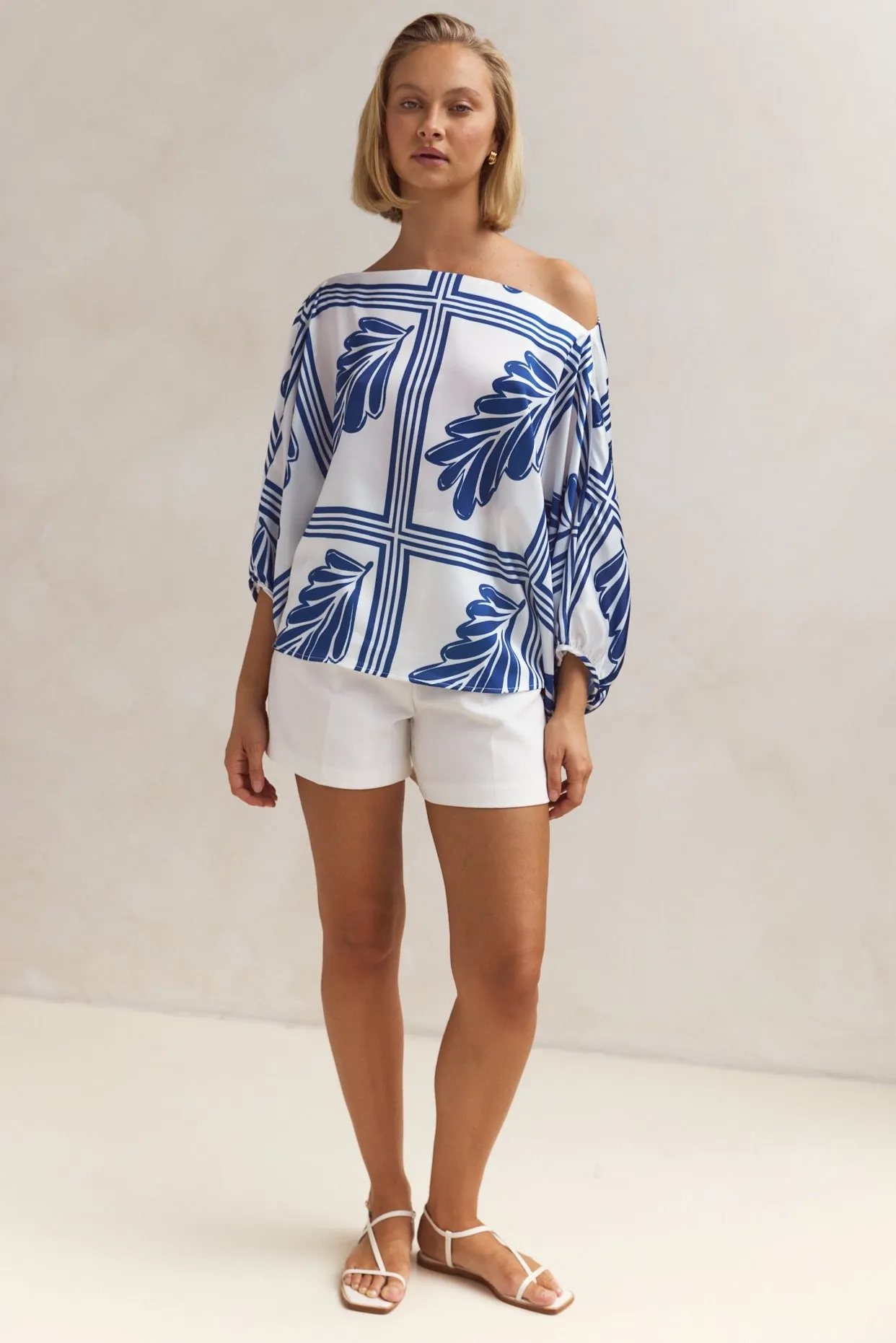 Veronica Top (Dark Blue) sold by Runway Scout product image thumbnail 3