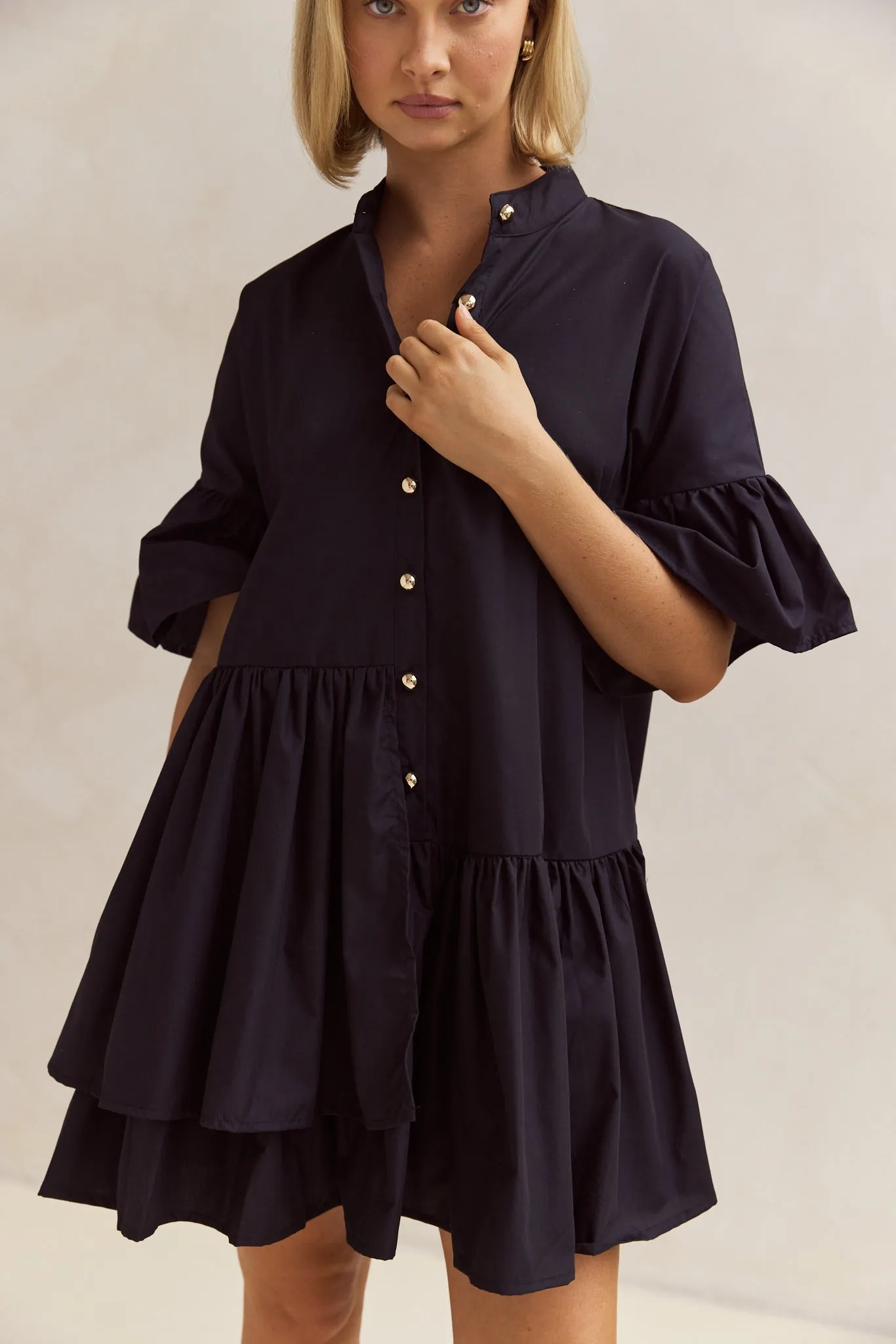 Roxanne Mini Dress (Black) sold by Runway Scout product image thumbnail 2