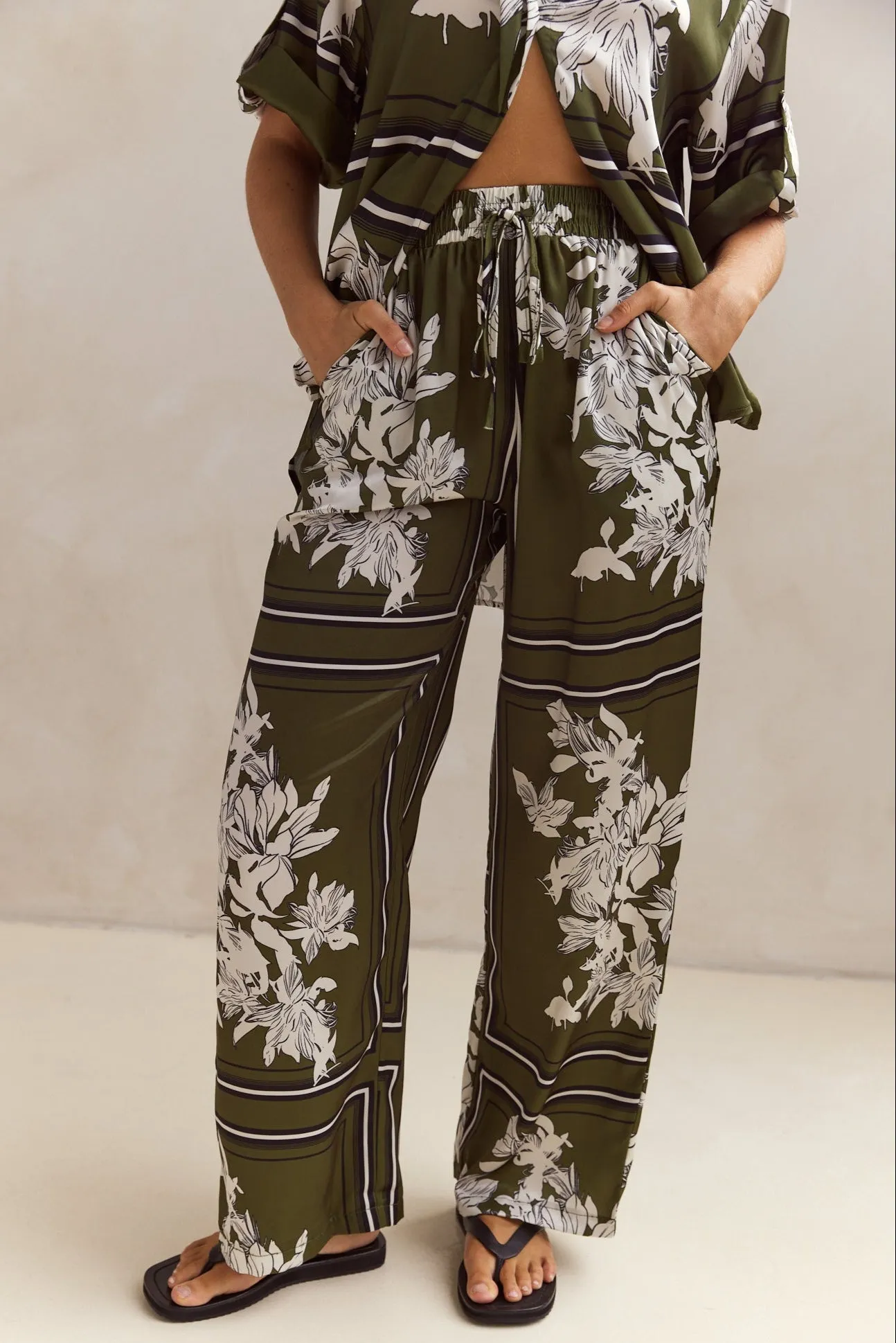 Aria Pant (Green) sold by Runway Scout product image thumbnail 3