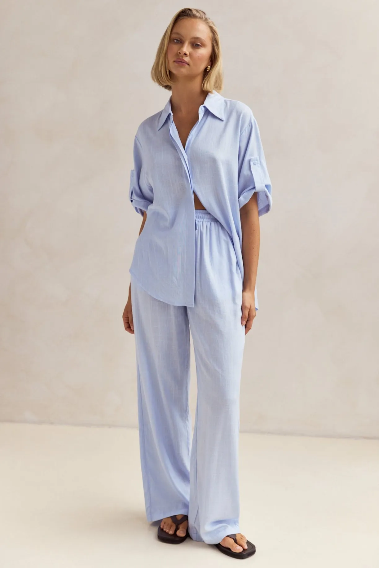 Alani Pant (Blue) sold by Runway Scout product image thumbnail 2