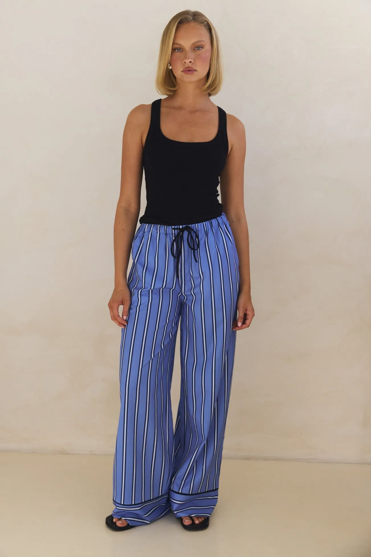 Nina Pant (Blue Stripe) sold by Runway Scout product image thumbnail 4