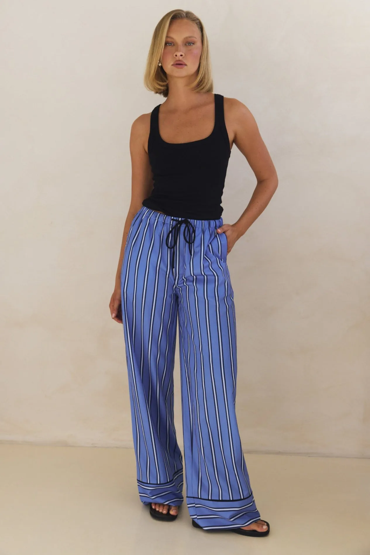 Nina Pant (Blue Stripe) sold by Runway Scout product image thumbnail 3