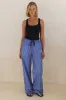 Nina Pant (Blue Stripe) sold by Runway Scout