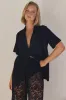 Mirabelle Shirt (Black) sold by Runway Scout