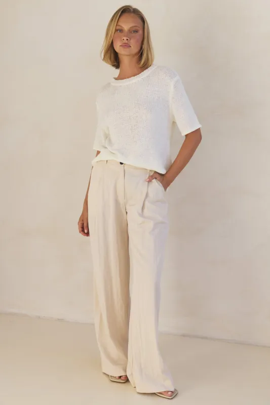 Odette Pant (Beige) sold by Runway Scout