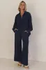 Eleanor Pant (Navy) sold by Runway Scout