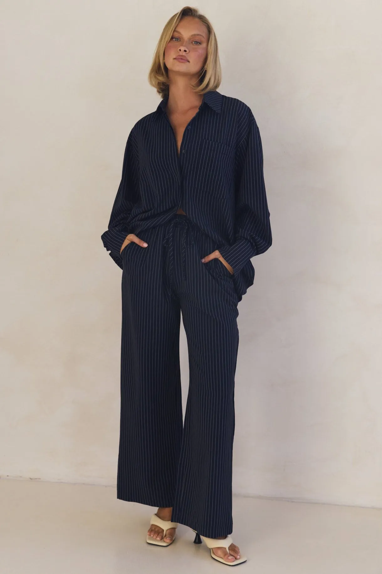 Eleanor Pant (Navy) sold by Runway Scout product image thumbnail 5