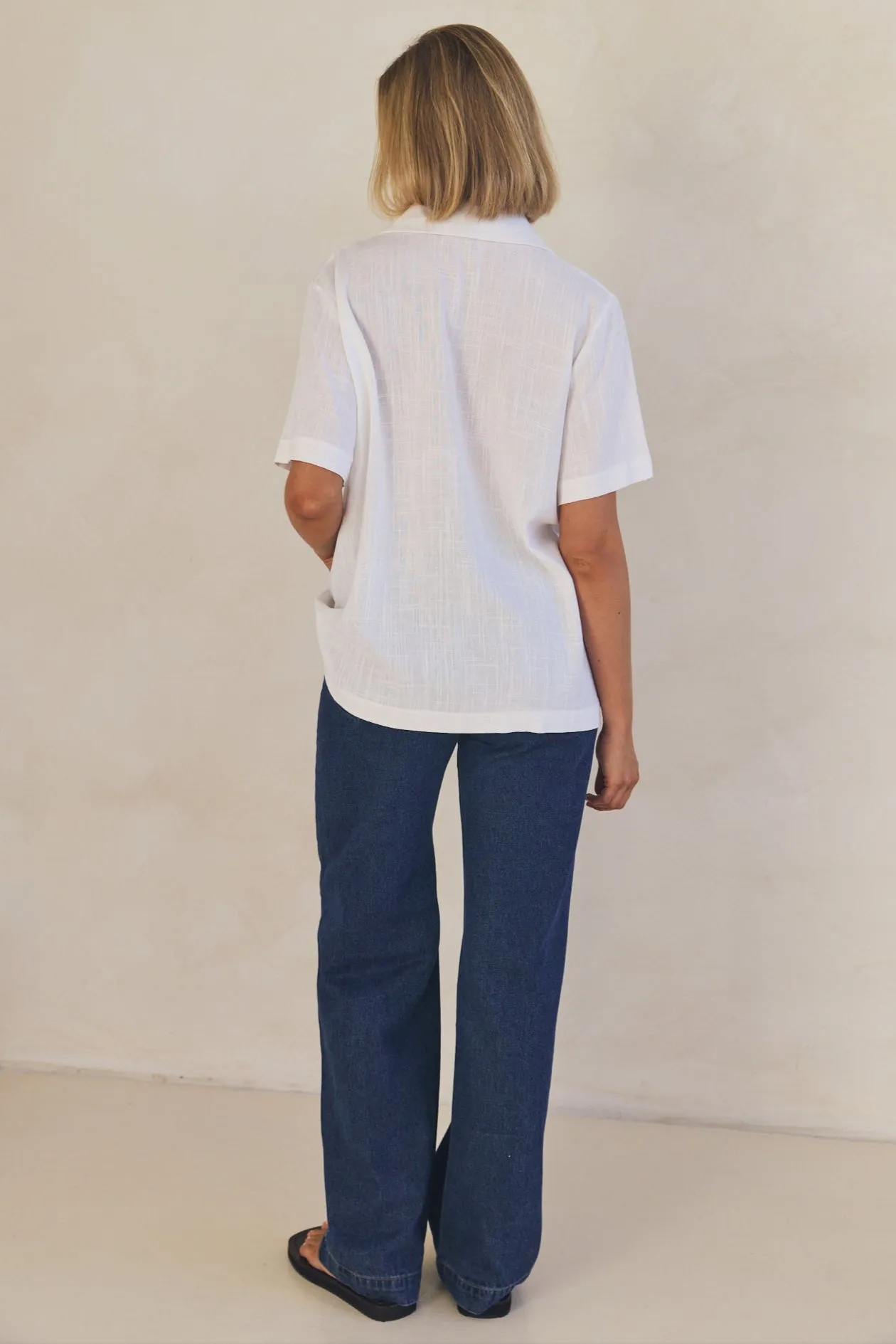 Mirabelle Shirt (White) sold by Runway Scout product image thumbnail 5