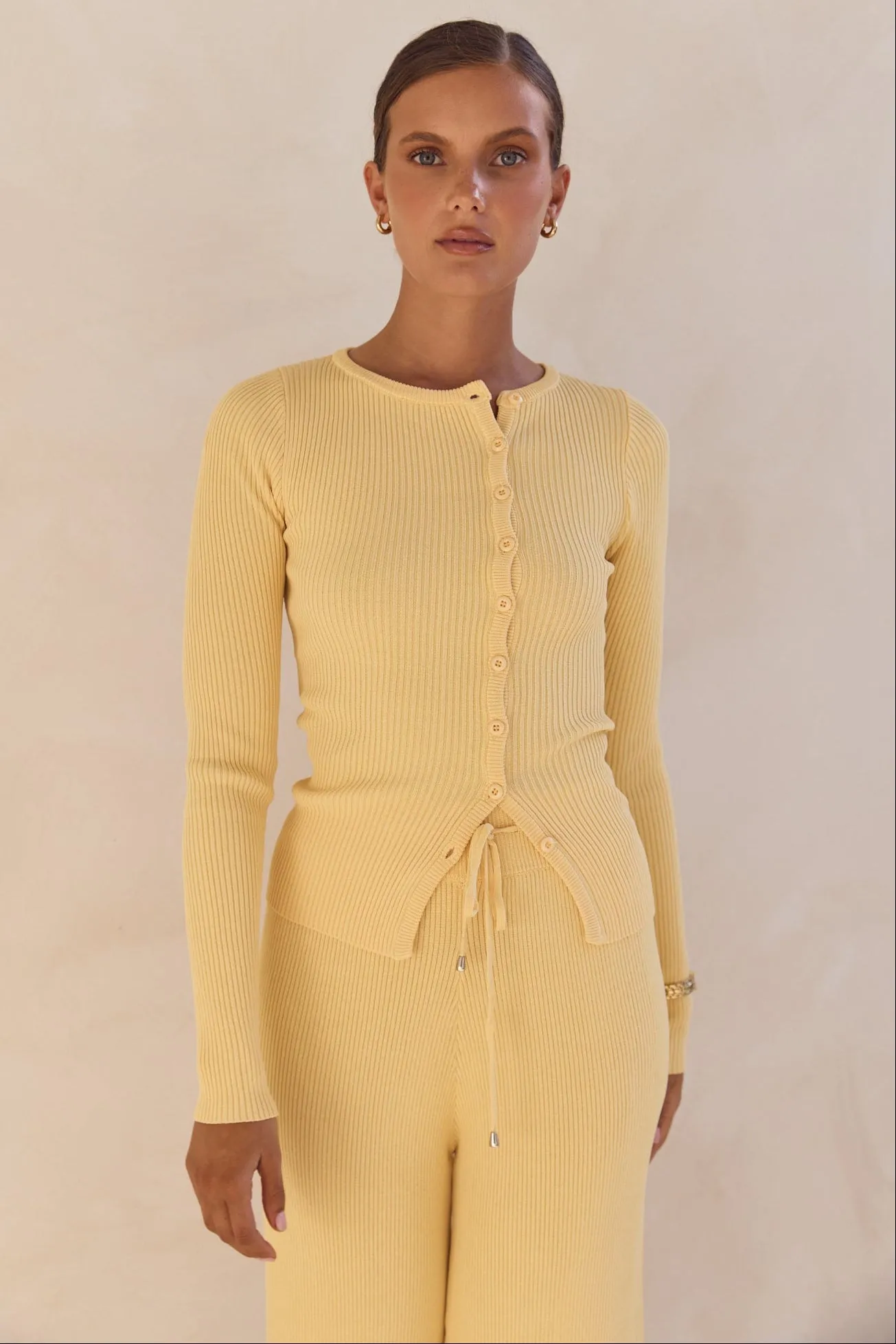 Saffron Top (Yellow) sold by Runway Scout