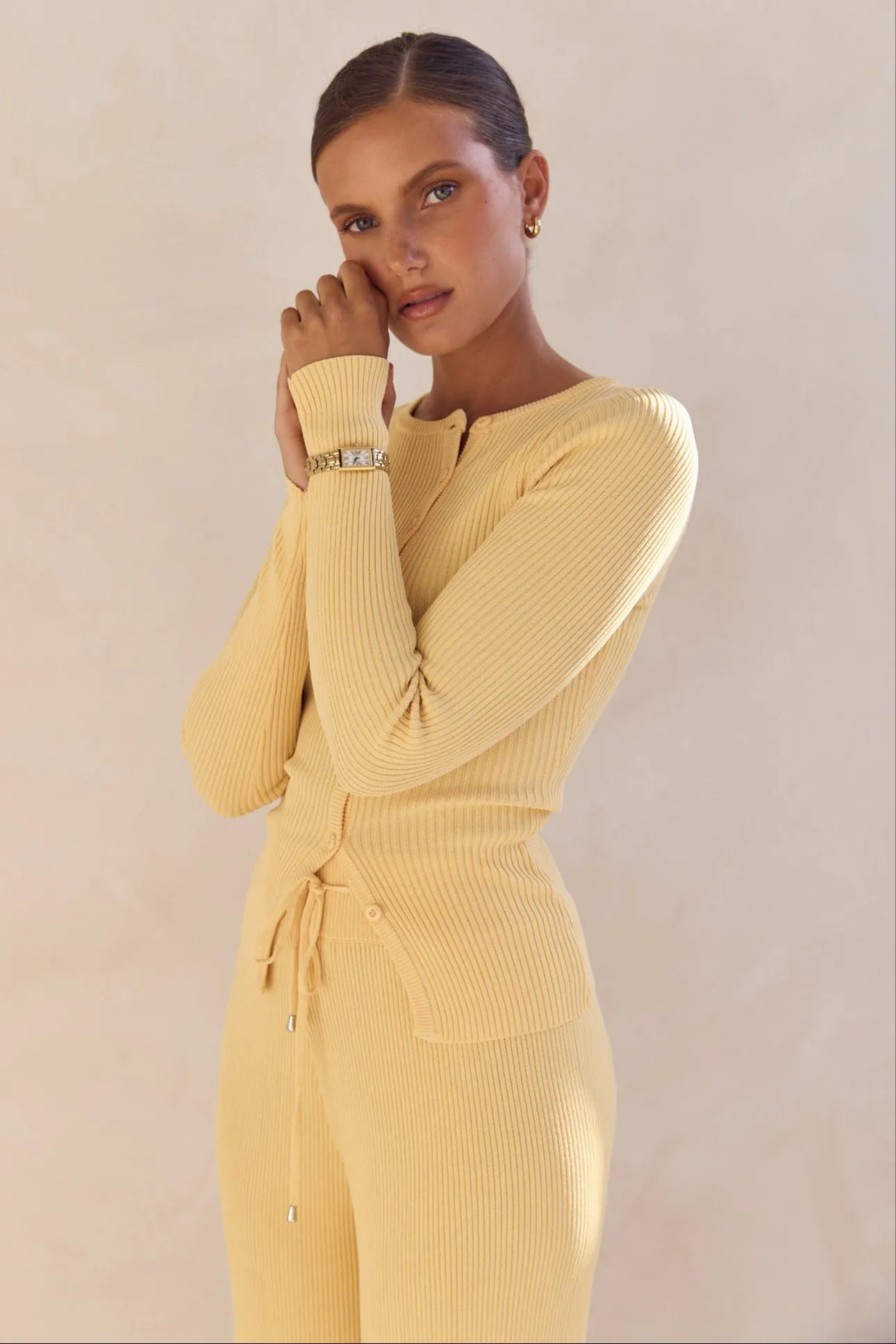 Saffron Top (Yellow) sold by Runway Scout product image thumbnail 2