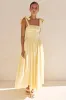 Dakota Maxi Dress (Yellow) sold by Runway Scout