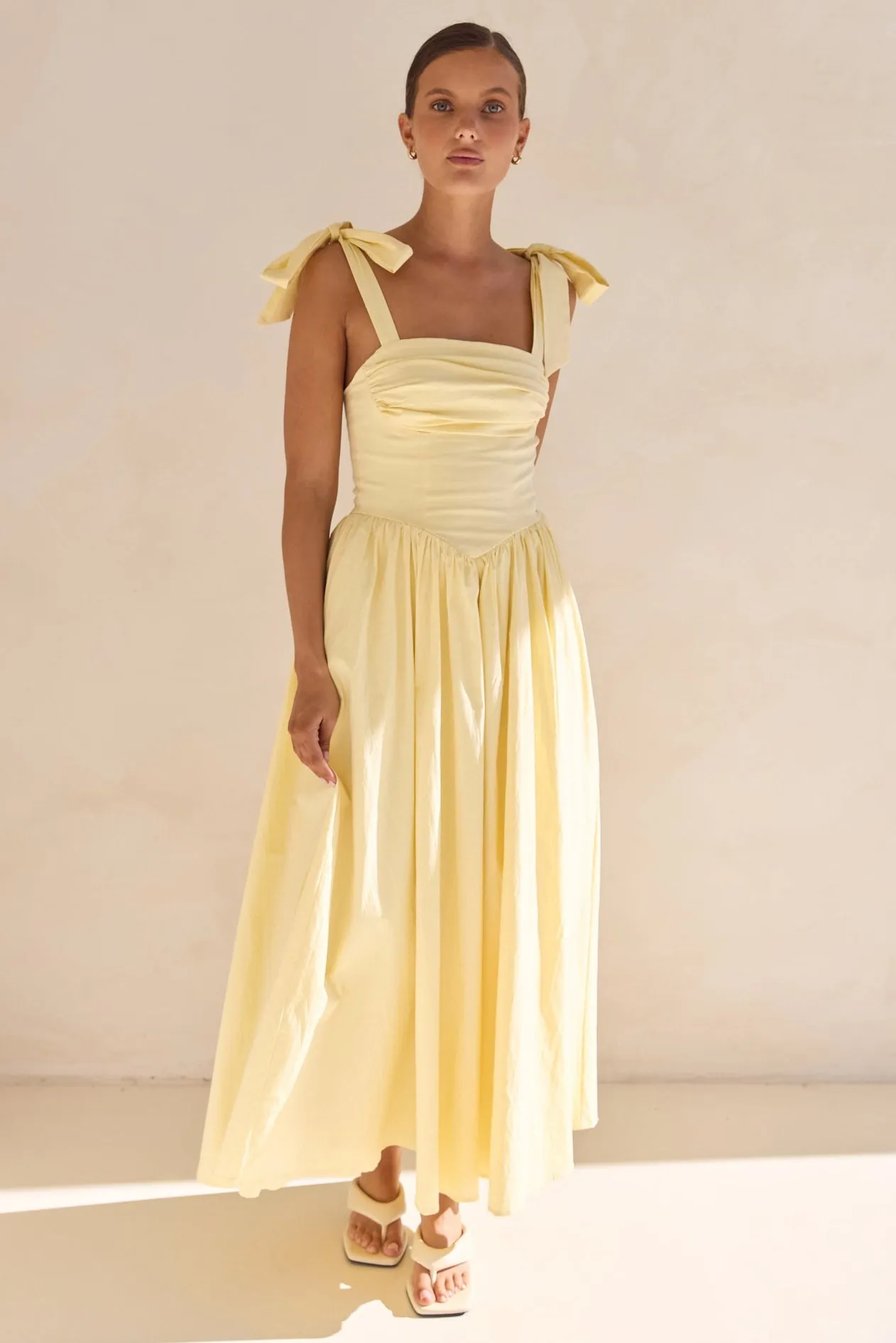 Dakota Maxi Dress (Yellow) sold by Runway Scout product image thumbnail 2