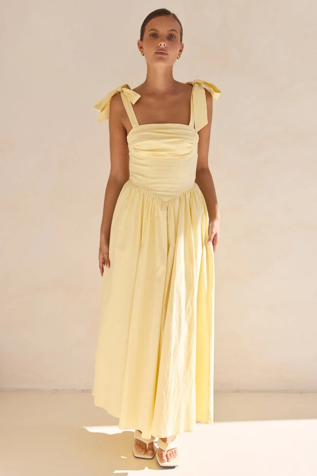 Dakota Maxi Dress (Yellow) sold by Runway Scout product image thumbnail 5