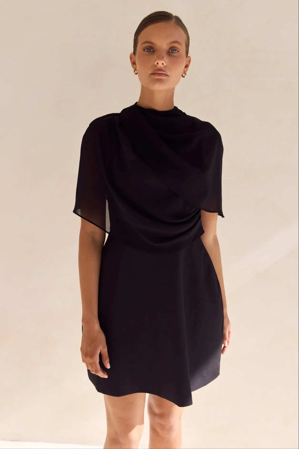 Pixie Mini Dress (Black) sold by Runway Scout product image thumbnail 3